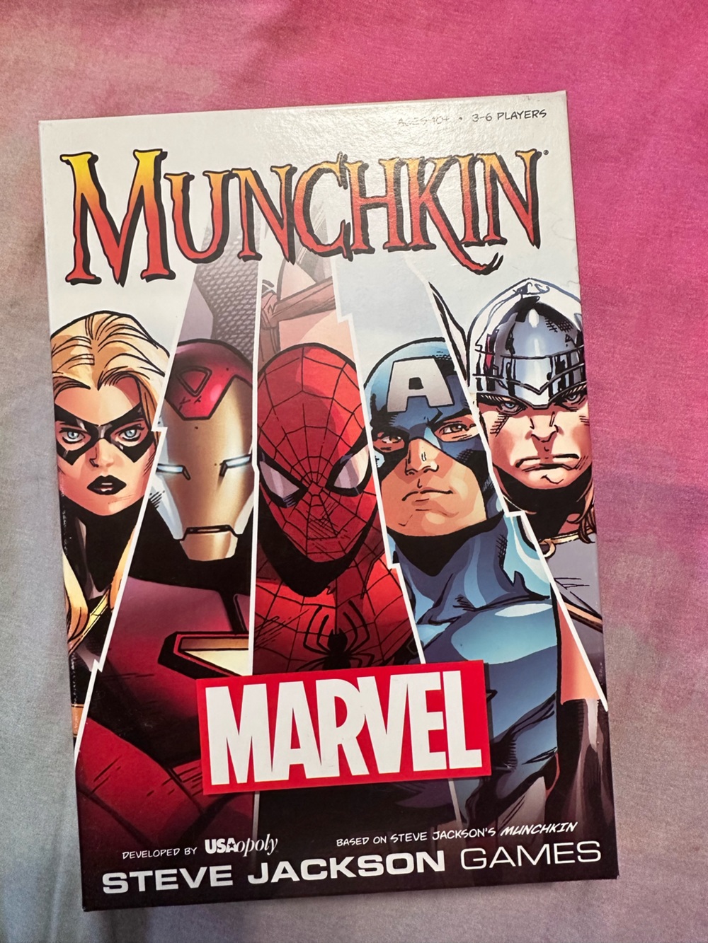 Munchkin Marvel edition board game